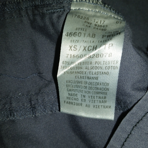 Code Happy Gray Scrub Top Size XS - Picture 6 of 8